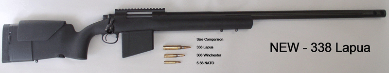 ASI Extended Long Range Tactical 338 LAPUA